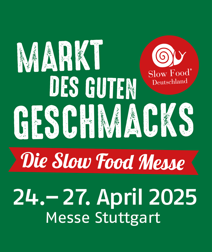 Slow Food Messe 2025 Stuttgart - finch® ist dabei!