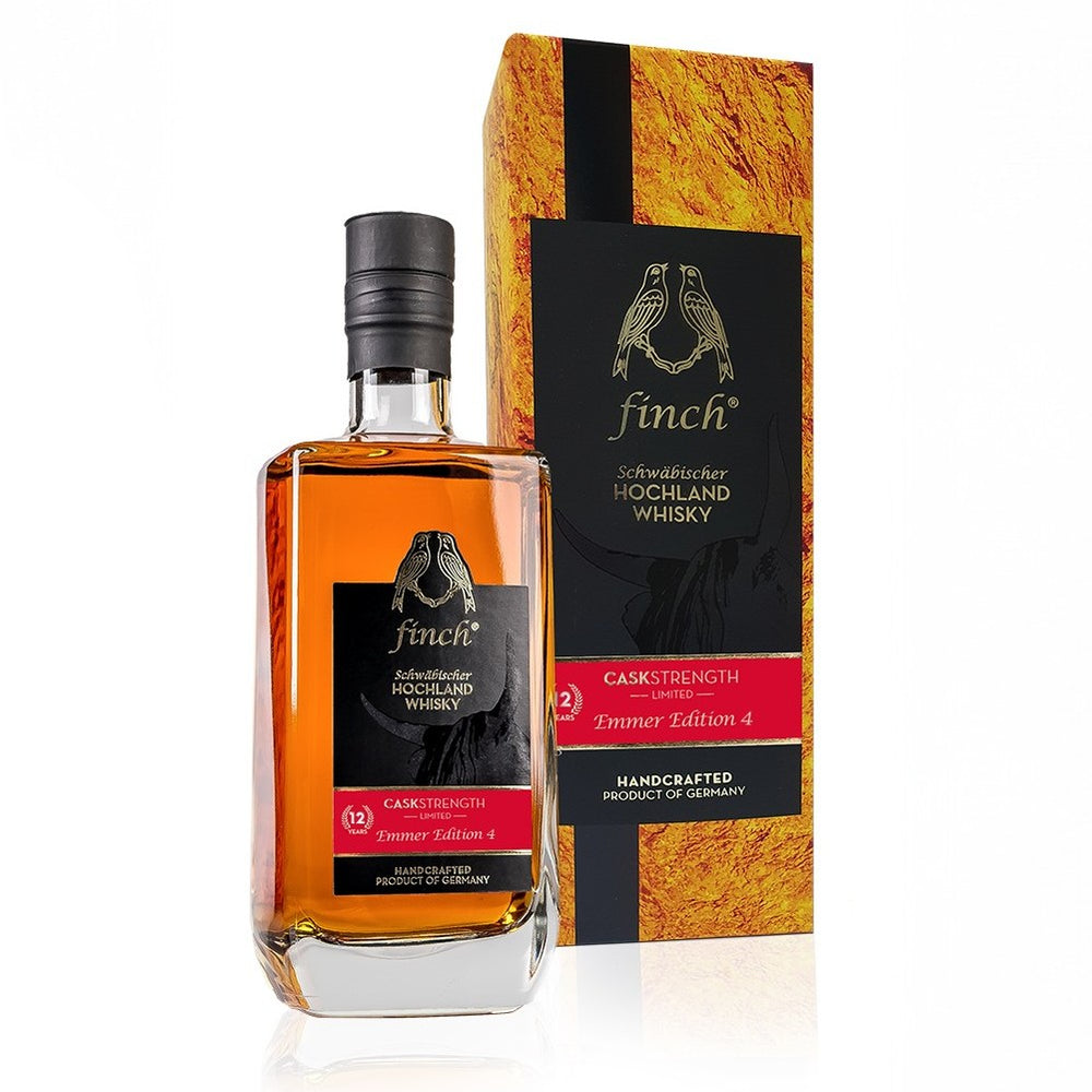 finch® Schwäbischer Hochland Whisky CASKSTRENGTH Emmer Edition 4 - 12 Years (0,5 l)