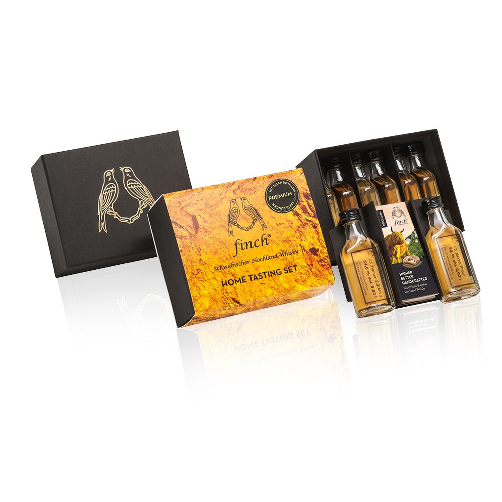 finch® Schwäbischer Hochland Whisky PREMIUM Home Tasting Set (8 x 0,02 l)