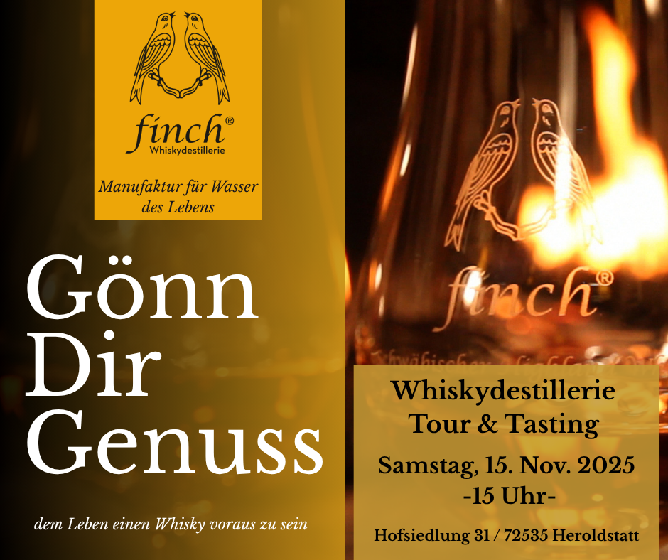 finch® Whiskydestillerie TICKET 