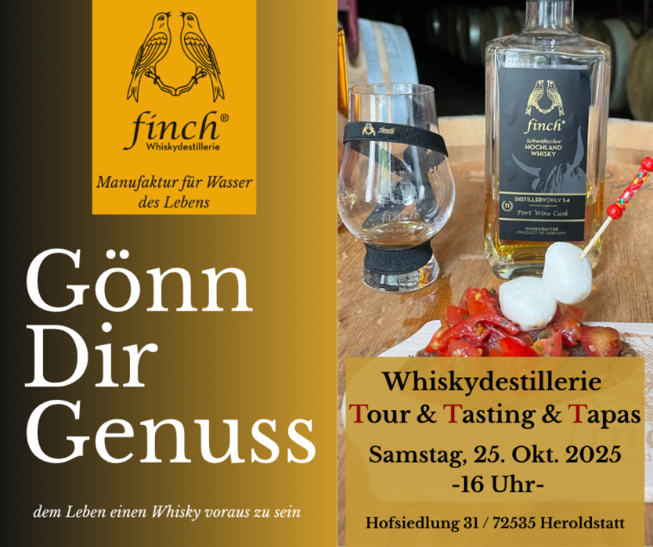 finch® Whiskydestillerie TICKET 